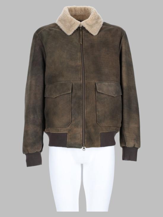 25FW 콜라마리노 자켓 ANTIQUESUEDE PELLESUEDE BROWN