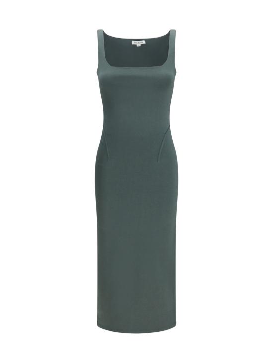 26FW 알라이아 원피스 AA9R3205K295D VERDIGRIS - ALAIA