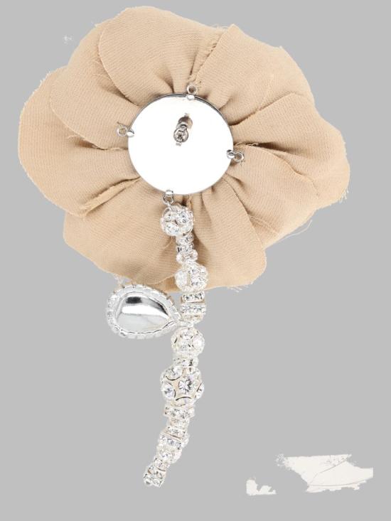 26FW 마그다뷰트림 이어링 711926 RHODIUMSILVER BEIGE - MAGDA BUTRYM