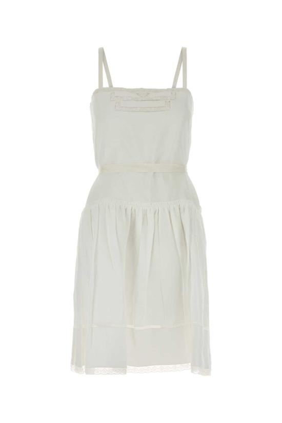 26FW 프라다 원피스 P3S37RSOOO192T F0009 WHITE