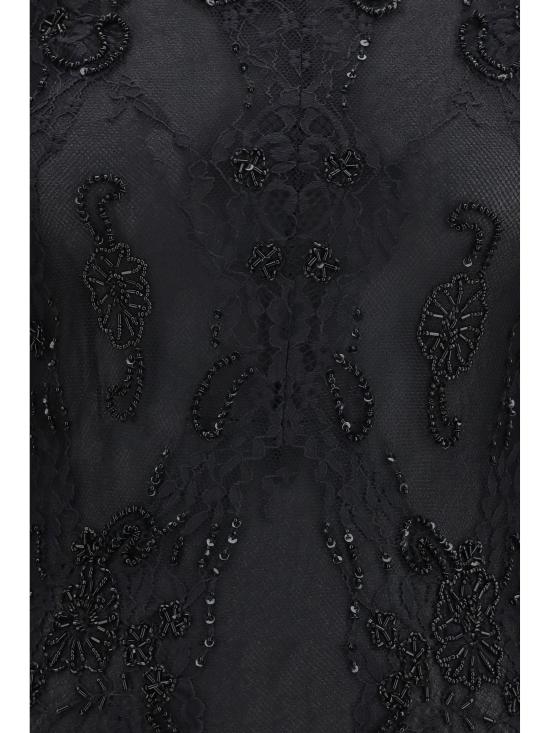 26FW 블루마린 원피스 RF6062J1616 BLACK - BLUMARINE