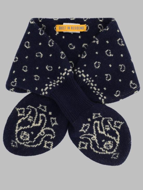 26FW 게스트 인 레지던스 머플러/스카프 A28819AL MIDNIGHT BUTTER NAVY