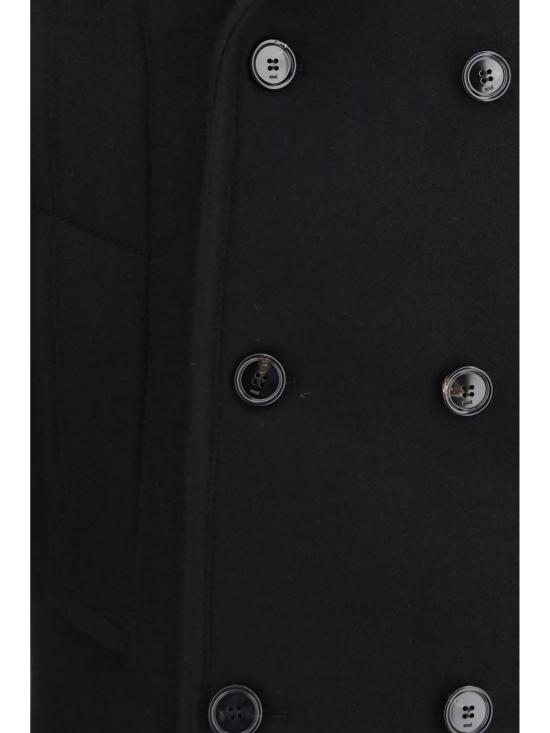 26FW 아미 코트 FCO480WV0078 BLACK