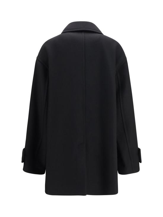 26FW 아미 코트 FCO480WV0078 BLACK - AMI