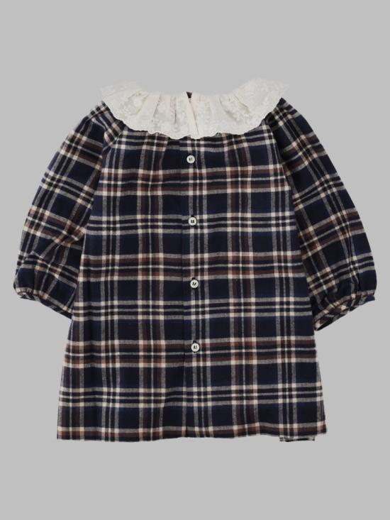 26FW 봉쁘앙 원피스 W06XDRW00007B 370 NAVY - BONPOINT