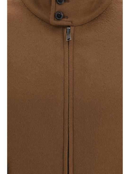 26FW 보테가베네타 자켓 A007ENV6ZF0 BROWN - BOTTEGA VENETA