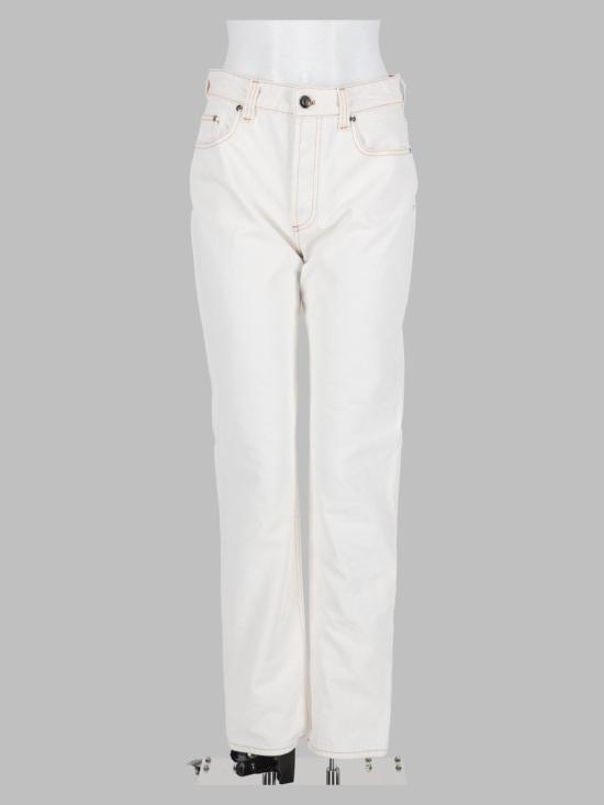 26FW 베르사체 데님 팬츠 1025668 1A186521D660 WHITE