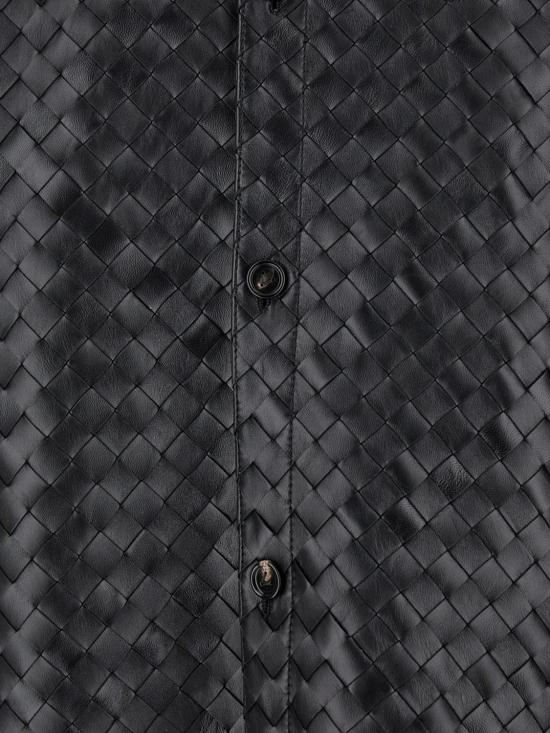 26FW 보테가베네타 자켓 813153V2JG0 1000 Black - BOTTEGA VENETA