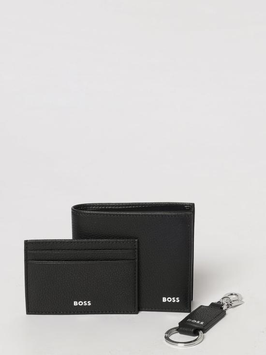 26FW 보스 남성지갑 50573557 001 Black
