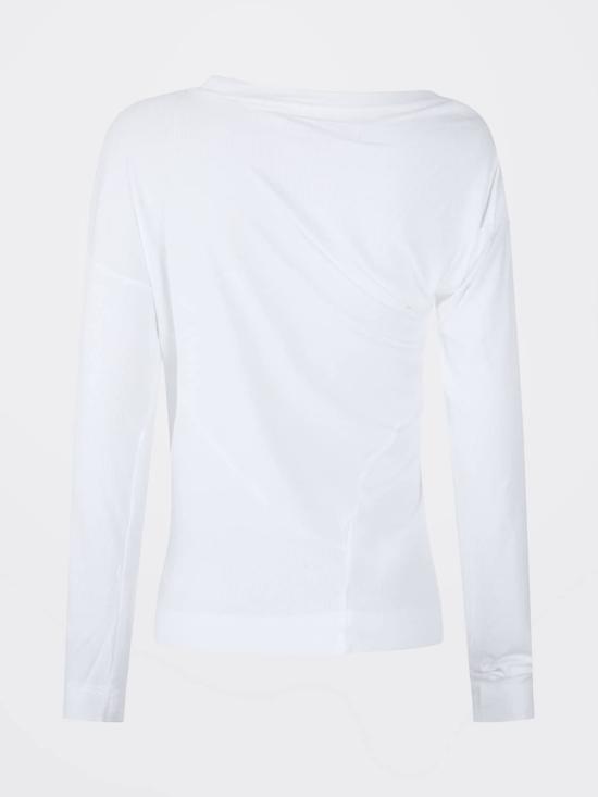 26FW 비비안웨스트우드 체인 로고 자수 카디건 자켓 3G01003YJ00BO A401 White - VIVIENNE WESTWOOD