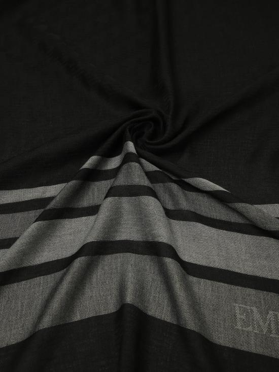 26FW 엠포리오 아르마니 머플러/스카프 EM007180AF29142 FC026 Black - EMPORIO ARMANI