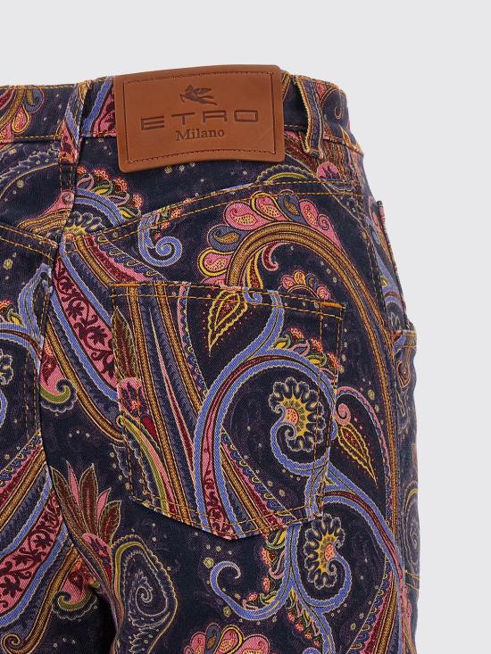 26FW 에트로 데님 팬츠 WRNB0004AK15D X0885 Multicolor - ETRO
