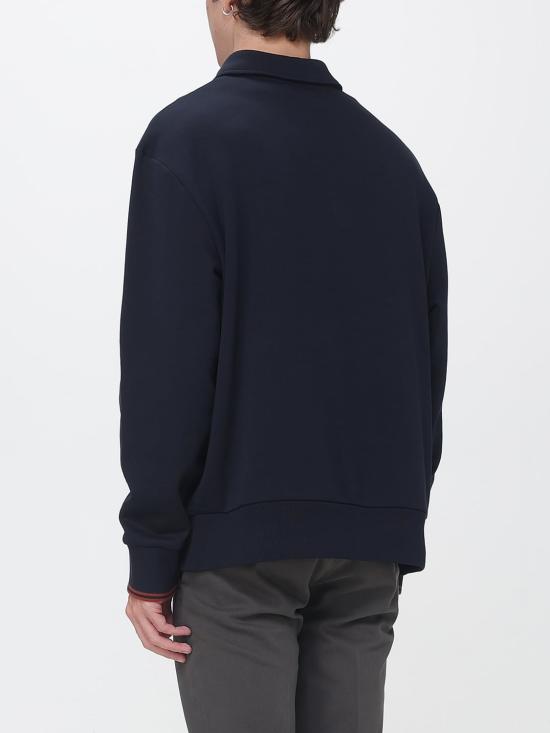 26FW 프레드페리 긴팔 티셔츠 FPM242659 608 Navy - FRED PERRY