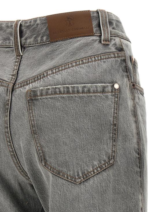 26FW 브루넬로 쿠치넬리 데님 팬츠 BR346130BM GRAY - BRUNELLO CUCINELLI