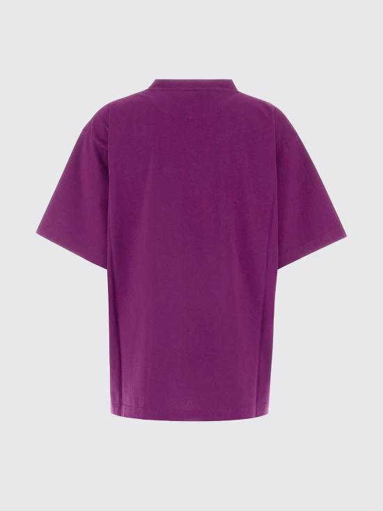 26FW 발렌시아가 레이디 인 셰이드 티셔츠 871733TUVO5 5100 Violet - BALENCIAGA