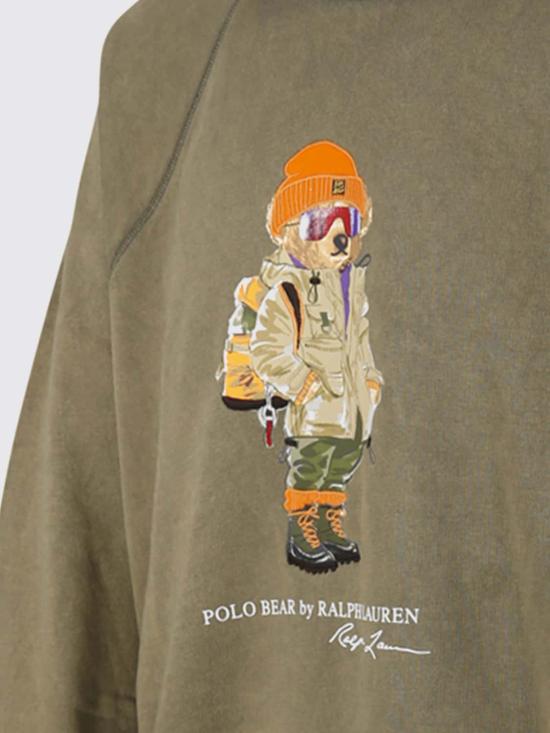 26FW 폴로 랄프로렌 긴팔 티셔츠 710B28795 001 Olive - POLO RALPH LAUREN