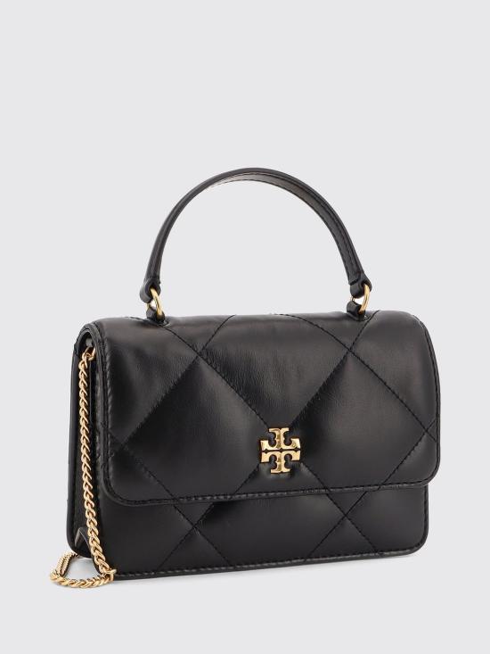26FW 토리버치 키라 다이아몬드 퀼트 체인 숄더백 158326 001 Black - TORY BURCH
