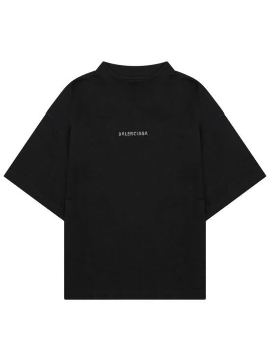  발렌시아가 탑 818431 TOVJ61000 BLACK