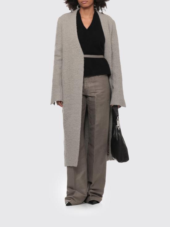 26FW 릭 오웬스 하이라이즈 테일러드 데님 진 RP02F5350MOR 48 Grey - RICK OWENS
