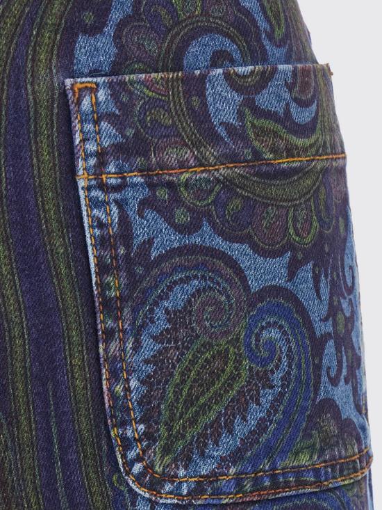 26FW 에트로 팬츠 WRNB0040AK157 X0885 Blue - ETRO