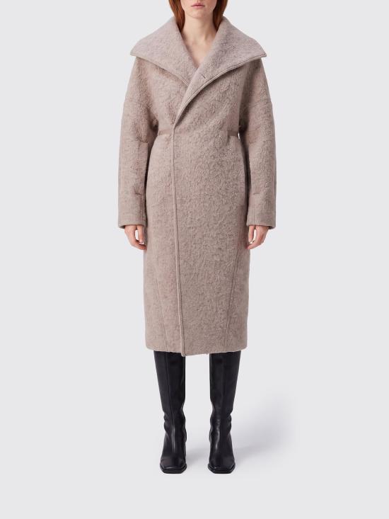 26FW 릭 오웬스 드라쿠칼라 벨티드 코트 RP02F5907WPA 23 Pink