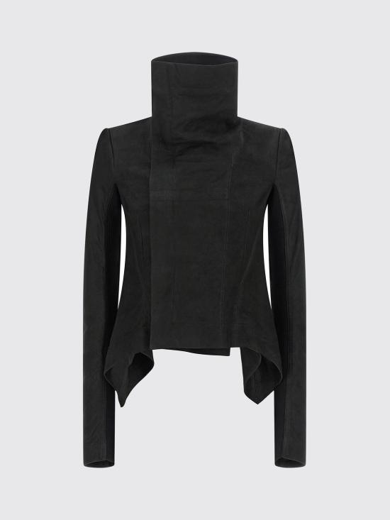 26FW 릭 오웬스 나스카 레더 바이커 재킷 RP02F5743LBS 09 Black - RICK OWENS