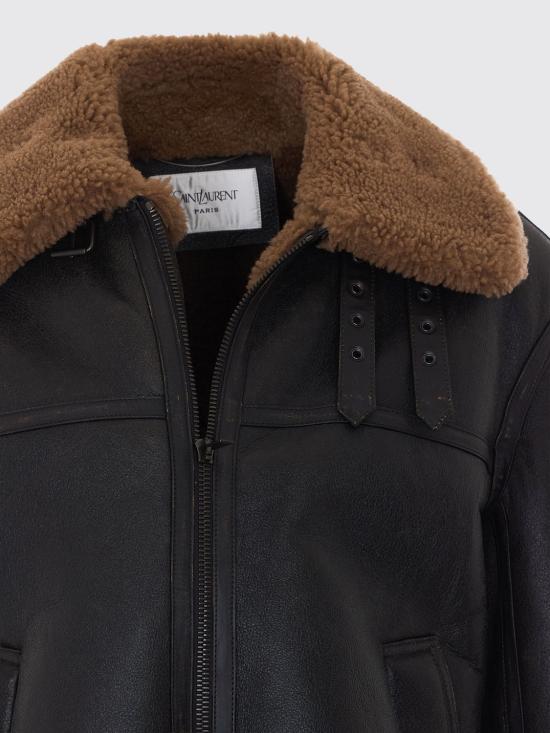 26FW 생로랑 자켓 A000H8YCOW2 1161 Brown - SAINT LAURENT