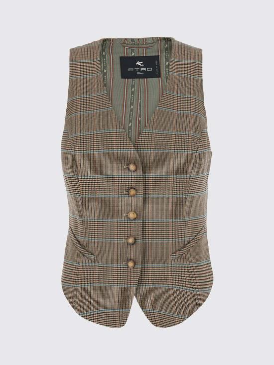 26FW 에트로 베스트 WRDA000699TQB1D S9820 Beige