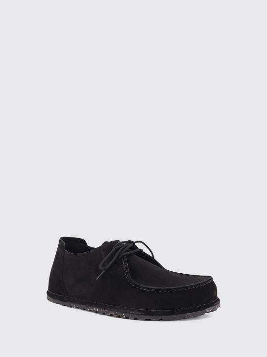 26FW 버켄스탁 우티 레이스 모카신 1028597 Black - BIRKENSTOCK