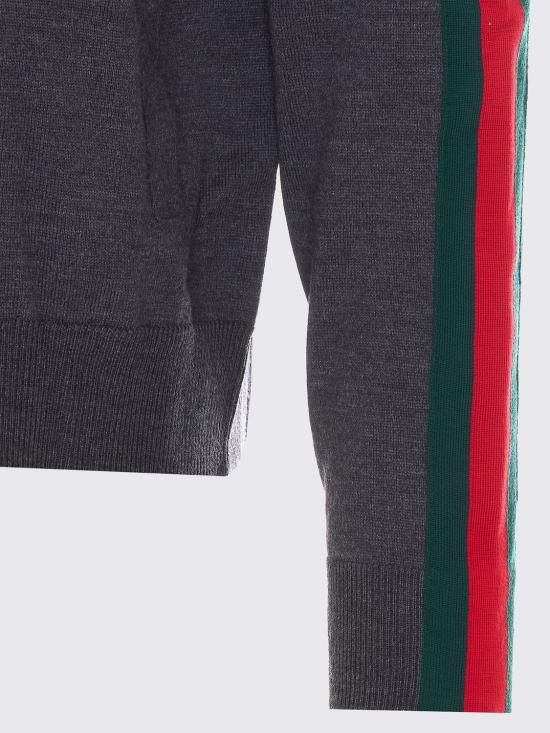 26FW 구찌 파인 울 집업 재킷 A006L3XKFTL 1052 Grey - GUCCI