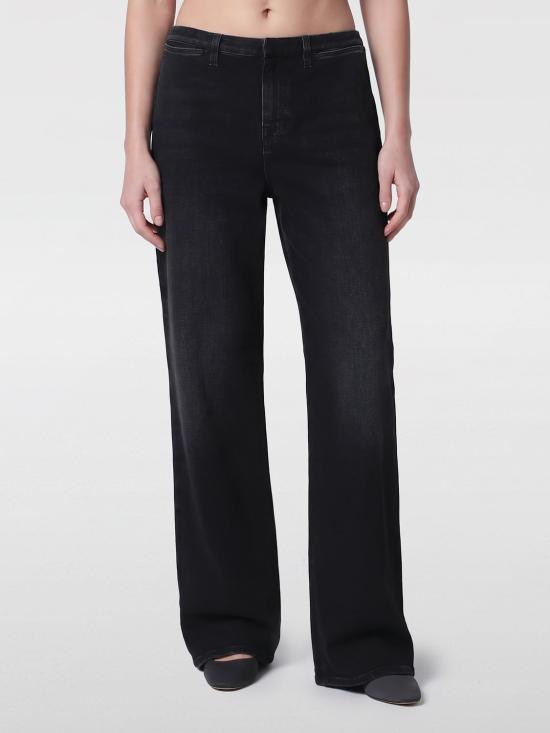26FW 구찌 와이드 레그 데님 팬츠 875831XDDIL 1000 Black