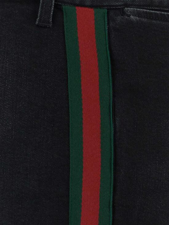 26FW 구찌 와이드 레그 데님 팬츠 875831XDDIL 1000 Black - GUCCI