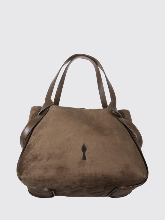 26FW 크리스챤 루부탱 토트백 3265233 E448 Dove Grey