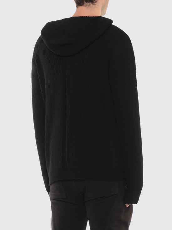 26FW 릭 오웬스 후드 집업 재킷 RU02F4647KWVH 09 Black - RICK OWENS