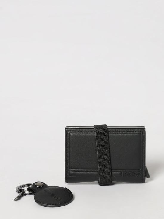 26FW 보스 남성지갑 50573534 001 Black