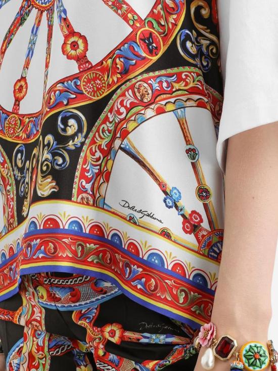 26FW 돌체앤가바나 반팔 티셔츠 F8W13TGDDVP HD6CK Fa01 - DOLCE & GABBANA