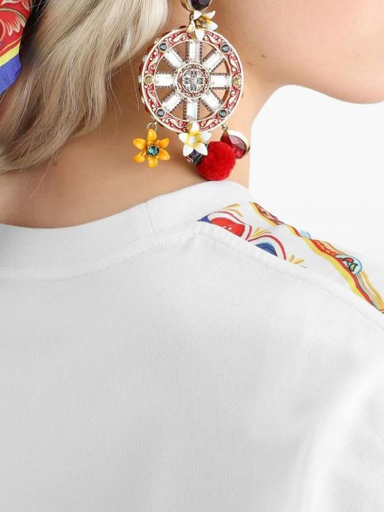 26FW 돌체앤가바나 반팔 티셔츠 F8W13TGDDVP HD6CK Fa01 - DOLCE & GABBANA