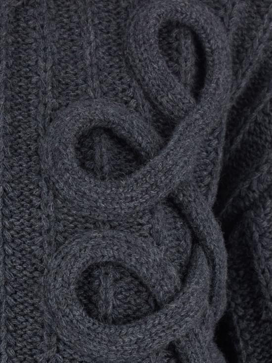 26FW 에트로 우븐 울 지퍼 가디건 WRKP0055AV12A V0766 Grey - ETRO