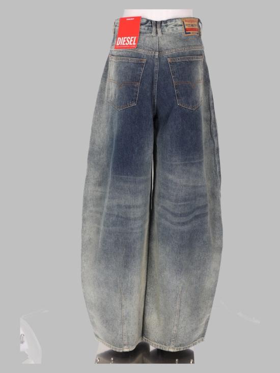 26FW 디젤 1987 D-Khelz 릴렉스드 데님 팬츠 A23949 007EF01 MULTICOLOR - DIESEL