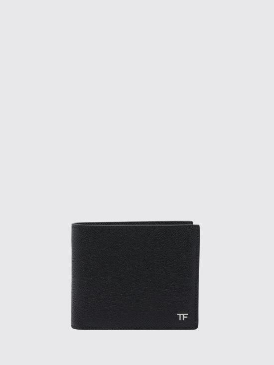 26FW 톰포드 TF 로고 레더 반지갑 YM228LCL081S NAA Black