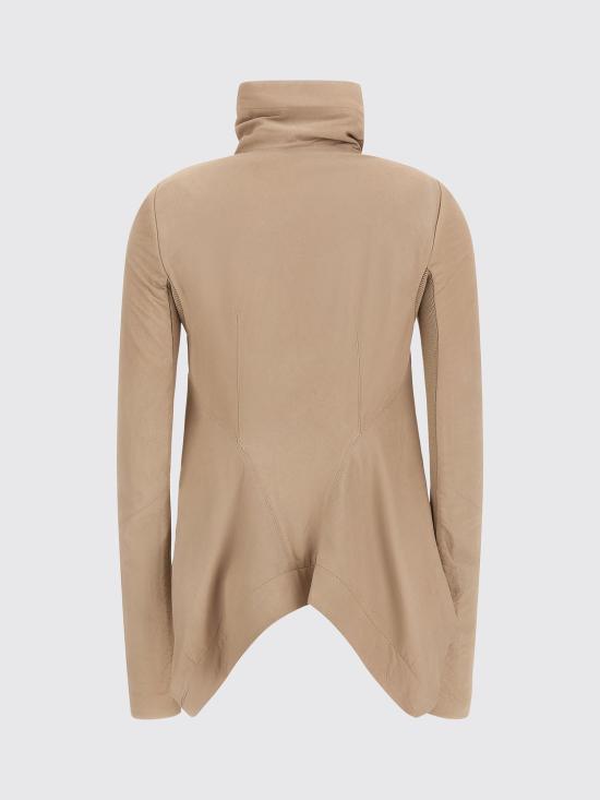26FW 릭 오웬스 나스카 레더 바이커 재킷 RP02F5743LBS 64 Beige - RICK OWENS