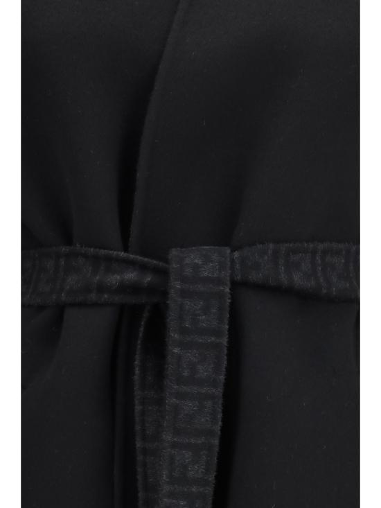 26FW 펜디 코트 FF6227B1HE BLACK - FENDI
