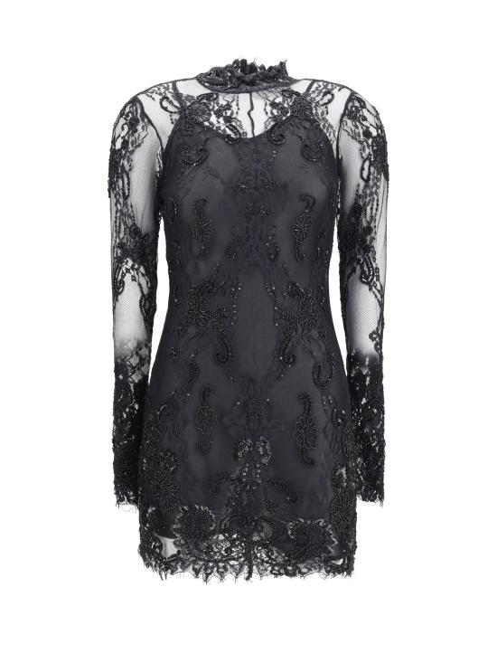 26FW 블루마린 원피스 RF6062J1616 BLACK - BLUMARINE