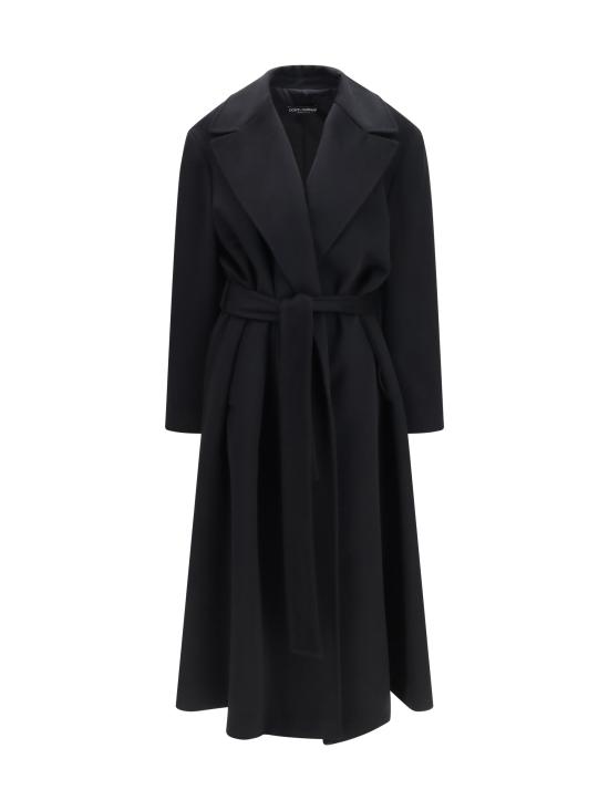 26FW 돌체앤가바나 코트 F0W6TTHU2CA BLACK - DOLCE & GABBANA