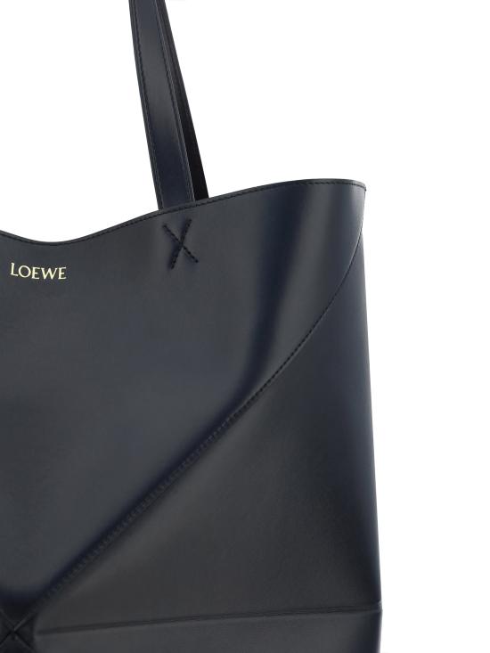 26FW 로에베 XL 퍼즐 폴드 토트백 B933Q18X01 BLACK - LOEWE