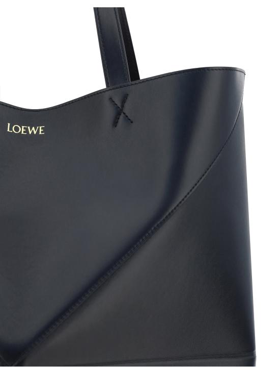 26FW 로에베 XL 퍼즐 폴드 토트백 B933Q18X01 BLACK - LOEWE