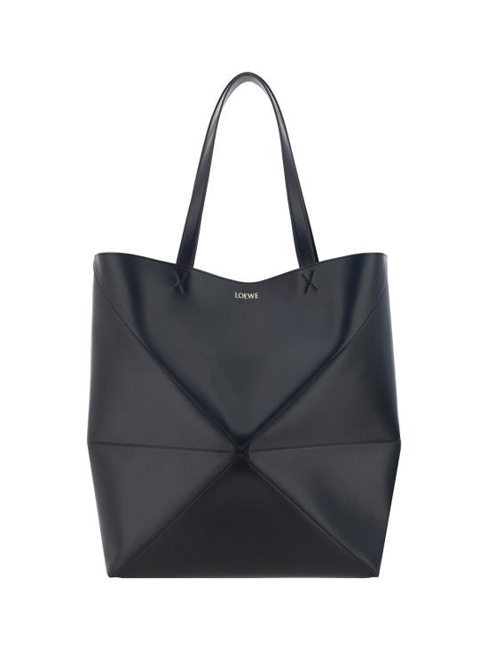26FW 로에베 XL 퍼즐 폴드 토트백 B933Q18X01 BLACK - LOEWE