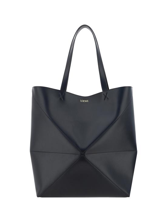 26FW 로에베 XL 퍼즐 폴드 토트백 B933Q18X01 BLACK - LOEWE