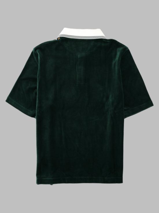 26FW 카사블랑카 탑 M AW26 JTP 555 01GREEN BROWN OFF WHITE - CASABLANCA