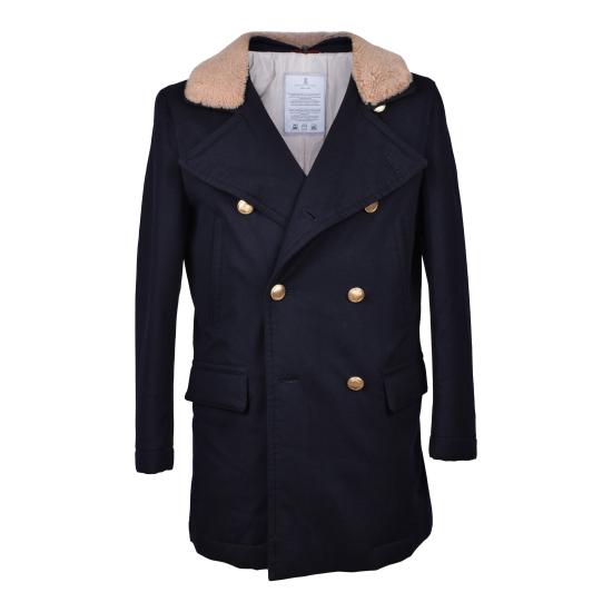  브루넬로 쿠치넬리 코트 i230457 NAVY